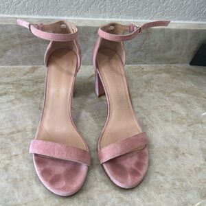 Stuart weitzman pink heels